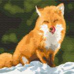 Картина по номерам Лисичка-сестричка (Brushme BS52778)