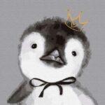 Картина по номерам Королевский пингвиненок (Brushme G503)