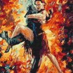 Картина по номерам Страсть в танце (Леонид Афремов) (Brushme BS6384)