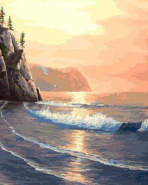 Картина по номерам Морской утес (Brushme GX5484)