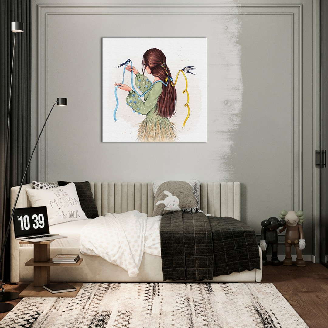 Постер на холсте Полет свободы © Alla Berezovska (Brushme CN53100L)