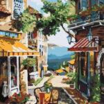 Картина по номерам Полуденный городок (Brushme BS39414)