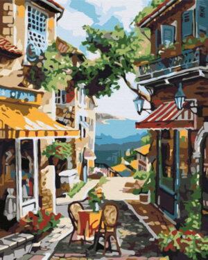 Картина по номерам Полуденный городок (Brushme BS39414)