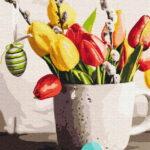 Картина по номерам Пасхальный букет (Brushme BS53106)