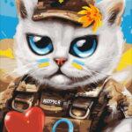 Картина по номерам Котик врач ©Марианна Пащук (Brushme BS53118)