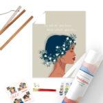 Картина по номерам Вдохновение (Brushme BST1005)