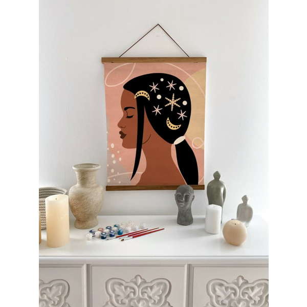 BST1007-2 Комплектация набора для рисования - картины по номерам