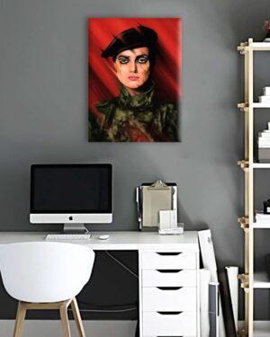 Постер на холсте Сила Украины ©Полина Скурихина (Brushme CN53068L) 50×50 см