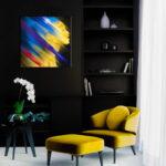 Постер на холсте Мы выстоим! ©Полина Скурихина (Brushme CN53069L) 50×50 см