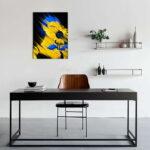 Постер на холсте Мы расцветем! ©Полина Скурихина (Brushme CN53071S) 30×30 см