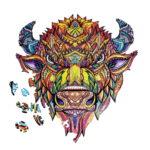 Деревянные пазлы Зубр (Brushme DP13)