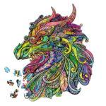 Деревянные пазлы Дракон (Brushme DP14)