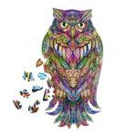 Деревянные пазлы Мудрая сова (Brushme DP15)