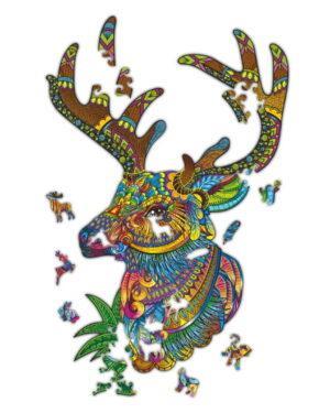 Деревянные пазлы Олень (Brushme DP26)