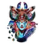 Деревянные пазлы Дхарма дракон (Brushme DP5)