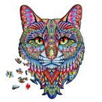 Деревянные пазлы Кот (Brushme DP6)