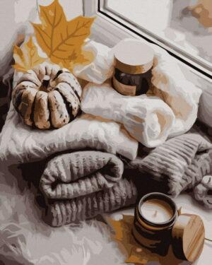 Картина по номерам Осенняя раскладка (Brushme GX36669)