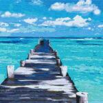 Картина по номерам Лазурная дорога (Brushme BS52180)