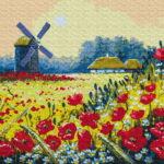 Картина по номерам Маковое поле (Brushme BS53148)