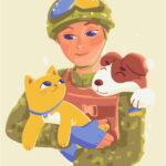 Картина по номерам В надежных руках @Елена Майхрич (Brushme BS53158)