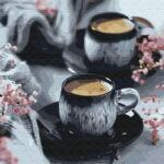 Картина по номерам Кофе в чашках (Brushme BS52053)
