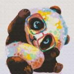 Картина по номерам Радужная панда (Brushme BS52172)