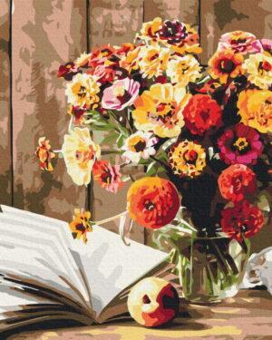 Картина по номерам Книжный натюрморт (Brushme BS52766)