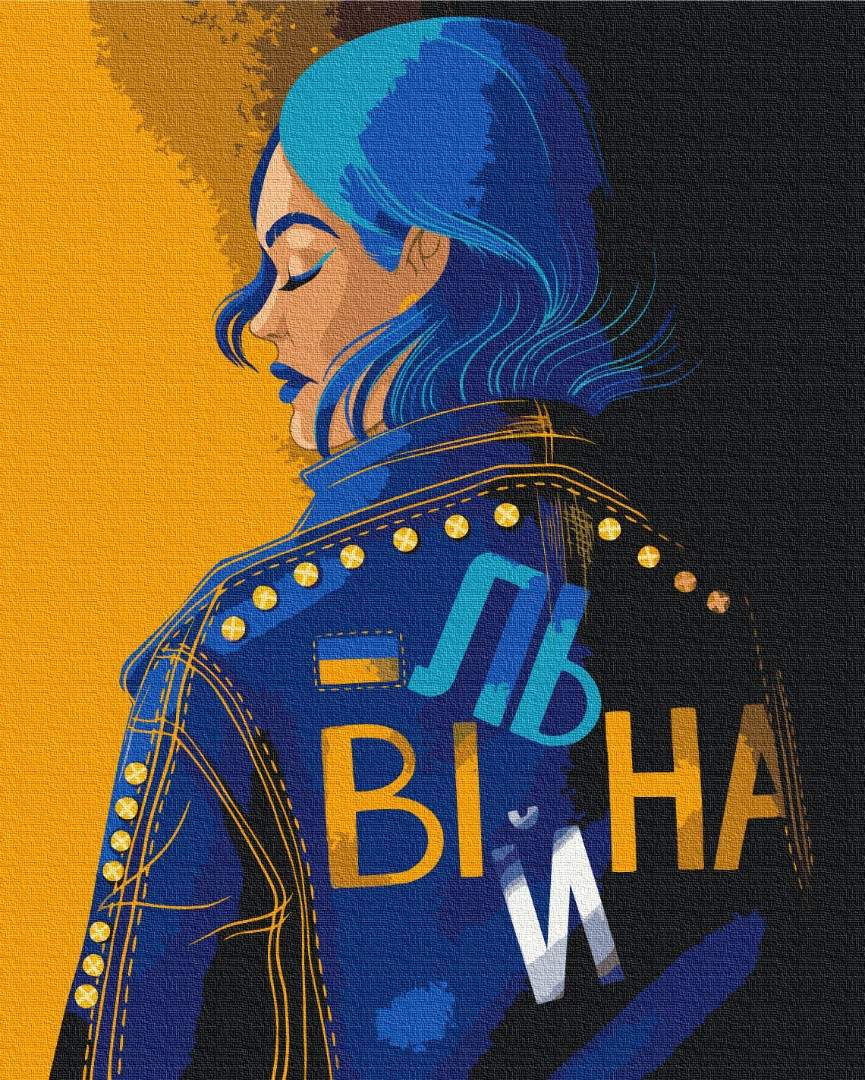 Картина по номерам Свободная @Полина Скурихина (Brushme BS53274)