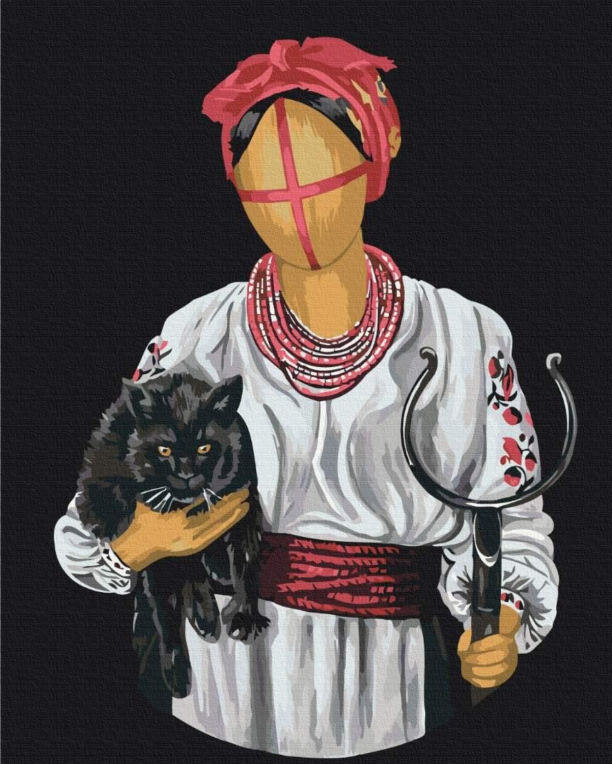 Картина по номерам Конотопская ведьма ©Valeriya Macarenco (Brushme BS53414)