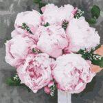 Картина по номерам Пионы для невесты (Brushme BS37530)
