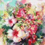 Картина по номерам Фантазийные цветы (Brushme BS52516)