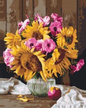 Картина по номерам Дачный букет (Brushme BS52735)