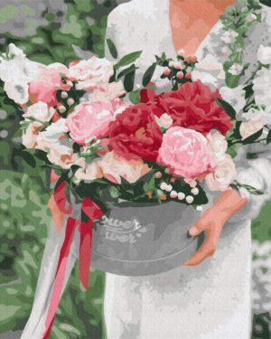 Картина по номерам Цветы в подарок (Brushme BS52851)