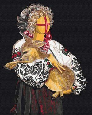 Картина по номерам Современная Мотанка ©Valeriya Macarenco (Brushme BS53344)