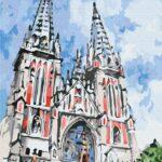 Картина по номерам Костёл Святого Николая © Мазнева Марина (Brushme BS53358)