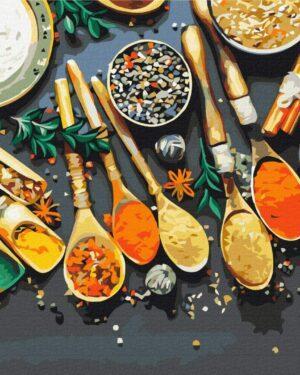 Картина по номерам Ароматные специи (Brushme BS53398)