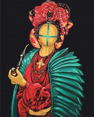 Картина по номерам Маковая Мотанка ©Valeriya Macarenco (Brushme BS53416)