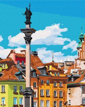 Картина по номерам Замковая площадь. Варшава (Brushme BS53433)