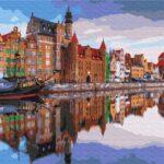 Картина по номерам Набережная Гданьска (Brushme BS53434)