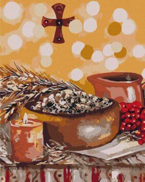 Картина по номерам Рождественская кутья ©Карина Зимина (Brushme BS53436)