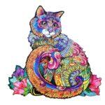 Деревянные пазлы Очаровательная кошка (Brushme DP34)