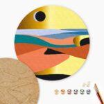 Деревянная картина-раскраска Золото на закате (Brushme MDF25005)