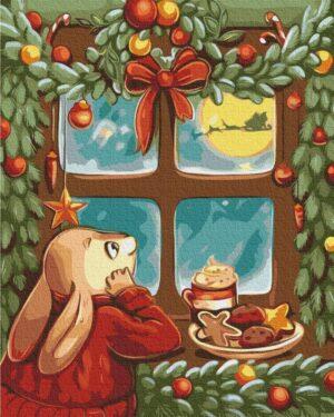 Картина по номерам Сказка за окном © Лазаренко Елена (Brushme RBS1015)