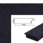 Багетная рамка (синие матовые волны, 5,5 см) 40х50 (Brushme RN85)